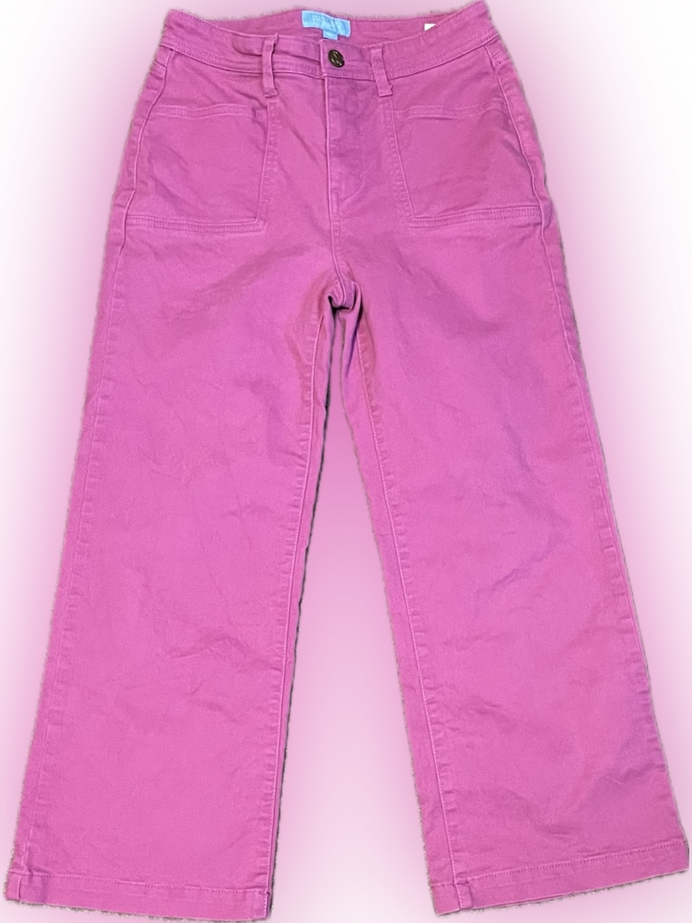 Draper James Slash Pocket Wide Leg Pants size 6 - Picture 4 of 14